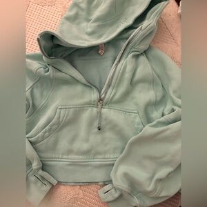 mint lululemon scuba hoodie